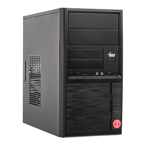 Компьютер iRU Office 312, Intel Pentium Gold G6400, DDR4 8ГБ, 240ГБ(SSD), Intel UHD Graphics 610, Windows 10 Pro, черный [1468911]