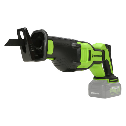 Сабельная пила GREENWORKS GD24RS, аккумуляторная [1200407]
