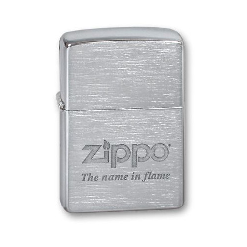 Зажигалка Zippo Name In Flame 200 Name in flame латунь/сталь серебристый