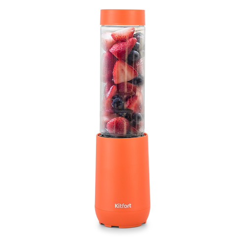 Блендер KitFort KT-3014-3 Shake & Take, стационарный, коралловый