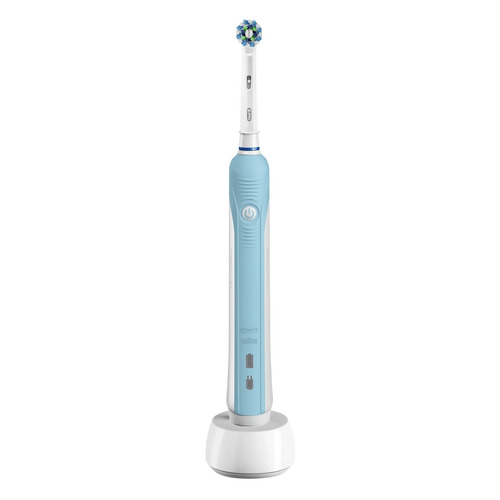 Электрическая зубная щетка Oral-B CrossAction Pro 1-500, цвет: голубой [80273462]