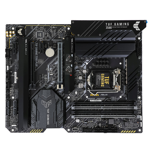 Материнская плата ASUS TUF GAMING Z590-PLUS, LGA 1200, Intel Z590, ATX, Ret