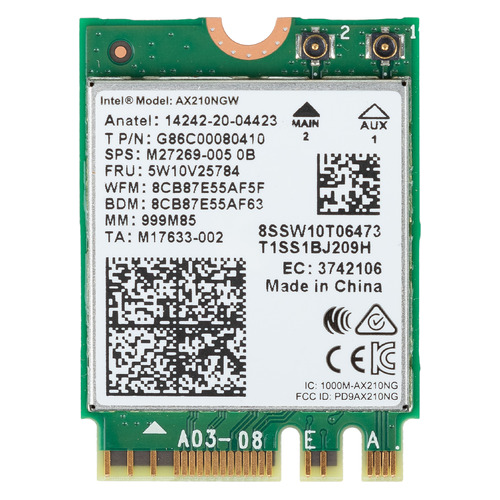 Адаптер Intel Original (AX210.NGWG.NV 999M85) AX210.NGWG.NV