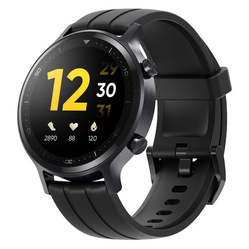 Смарт-часы REALME Watch S RMA207, 47мм, 1.3", черный / черный [4813247]