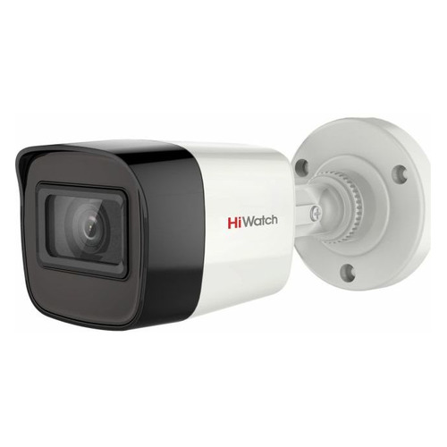 Камера видеонаблюдения аналоговая HIWATCH DS-T500A, 2.8 мм, белый [ds-t500a (2.8 mm)]