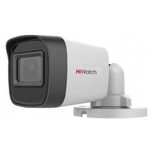 Камера видеонаблюдения аналоговая HIWATCH DS-T500(С), 2.4 мм, белый [ds-t500(с) (2.4 mm)]
