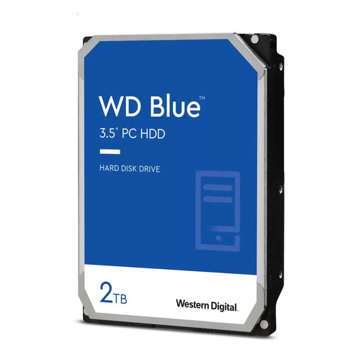 Жесткий диск WD Blue WD20EZBX, 2ТБ, HDD, SATA III, 3.5"