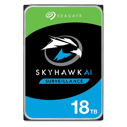 Жесткий диск Seagate SkyHawkAI ST18000VE002, 18ТБ, HDD, SATA III, 3.5"