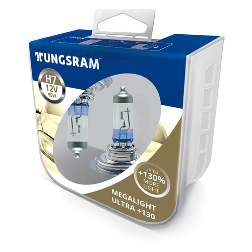 Лампа автомобильная галогенная TUNGSRAM 58520XNU PB2, H7, 12В, 55Вт, 2шт