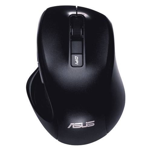 Мышь ASUS MW202, оптическая, беспроводная, USB, черный [90xb066n-bmu000]