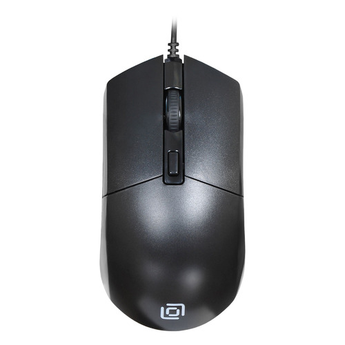 Мышь Oklick 207M, оптическая, проводная, USB, черный [1474598]