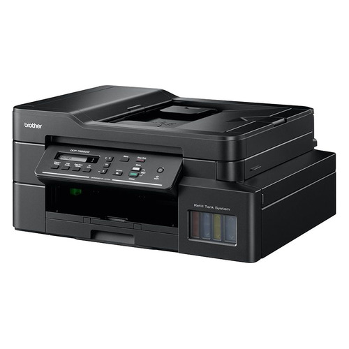 МФУ струйный Brother InkBenefit Plus DCP-T820DW, A4, цветной, струйный, черный [dcpt820dwr1]