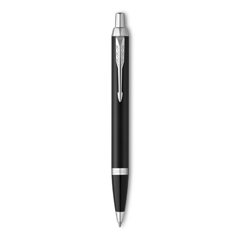 Ручка шариков. Parker IM Essential K319 (2143632) Matte Black CT M синие подар.кор