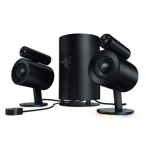 Колонки Bluetooth Razer Nommo Pro, 2.1, черный [rz05-02470100-r371]