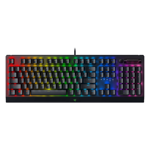 Клавиатура Razer BlackWidow V3, USB, c подставкой для запястий, черный [rz03-03542100-r3r1]