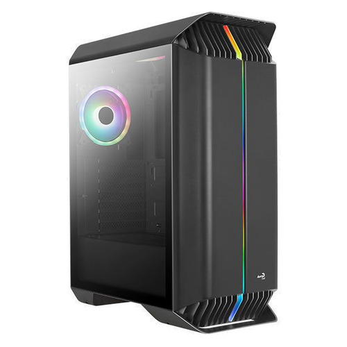 Корпус ATX Aerocool Gladiator Duo-G-BK-v1, Midi-Tower, без БП, черный [accm-pb27033.11]