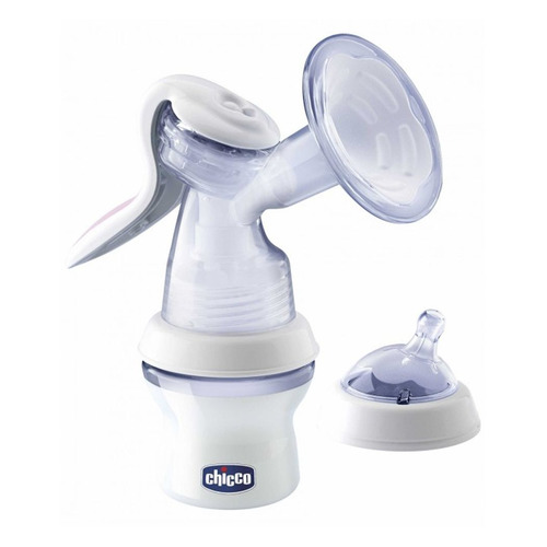 Молокоотсос ручной Chicco Natural Feeling белый