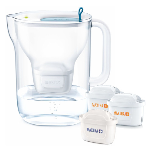 Фильтр-кувшин для очистки воды BRITA Style MX+ XL Жесткость 3шт, синий, 3.6л 3 картриджа в комплекте