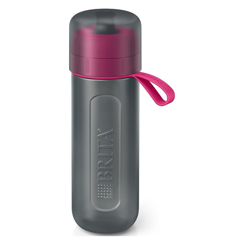Бутылка-водоочиститель BRITA Fill&Go Active, розовый, 0.6л