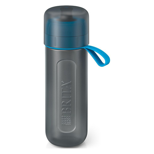 Бутылка-водоочиститель BRITA Fill&Go Active, синий, 0.6л