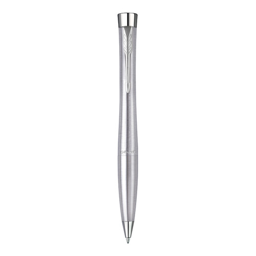 Ручка шариков. Parker Urban Core K314 (2143641) Metro Metallic CT M синие подар.кор