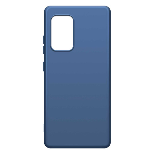 Чехол (клип-кейс) BORASCO Microfiber Case, для Samsung Galaxy A52, синий [39823]