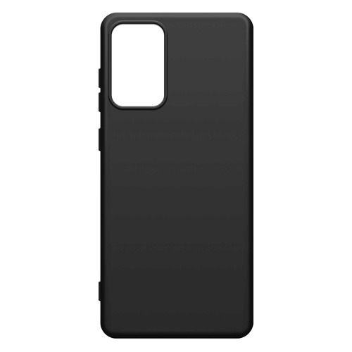 Чехол (клип-кейс) BORASCO Microfiber Case, для Samsung Galaxy A72, черный [39825]