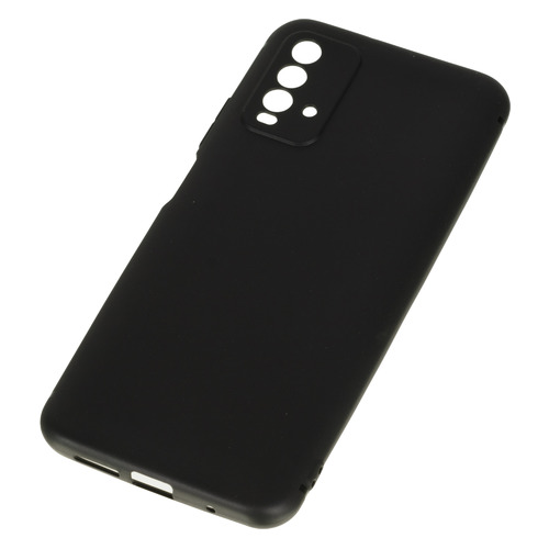 Чехол (клип-кейс) BORASCO Silicone Case, для Xiaomi Redmi 9t, черный [39914]