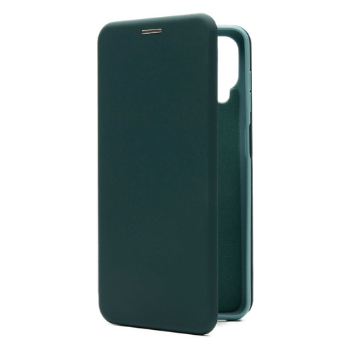 Чехол (флип-кейс) BORASCO Shell Case, для Samsung Galaxy A12, зеленый [39855]