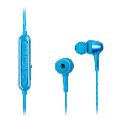 Гарнитура Harper HB-306, Bluetooth, вкладыши, голубой