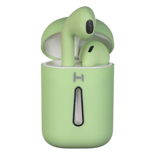 Гарнитура Harper HB-513 TWS, Bluetooth, вкладыши, зеленый