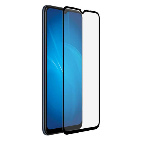 Защитное стекло для экрана DF oColor-21 для Oppo A15/A15s 1 шт, черный [df ocolor-21 (black)]