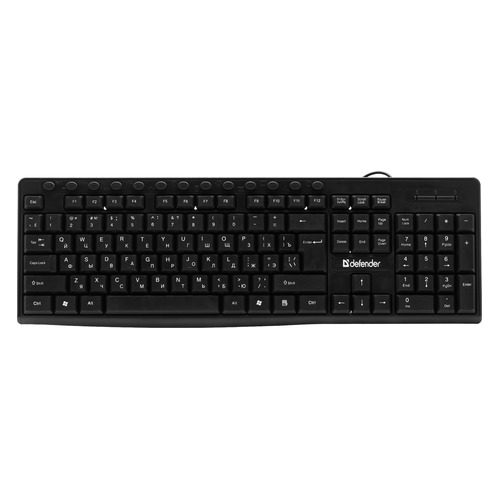 Клавиатура Defender Action HB-719, USB, черный [45719]