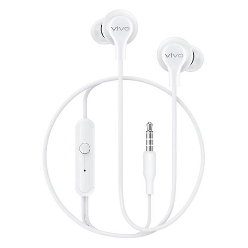 Гарнитура VIVO Color Earphones HP2033, 3.5 мм, вкладыши, белый [6020088]