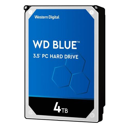 Жесткий диск WD Blue WD40EZAZ, 4ТБ, HDD, SATA III, 3.5"