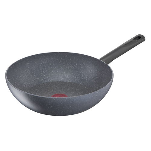 Сковорода ВОК (WOK) Tefal Natural ON G2801902, 28см, без крышки, серый [2100121236]