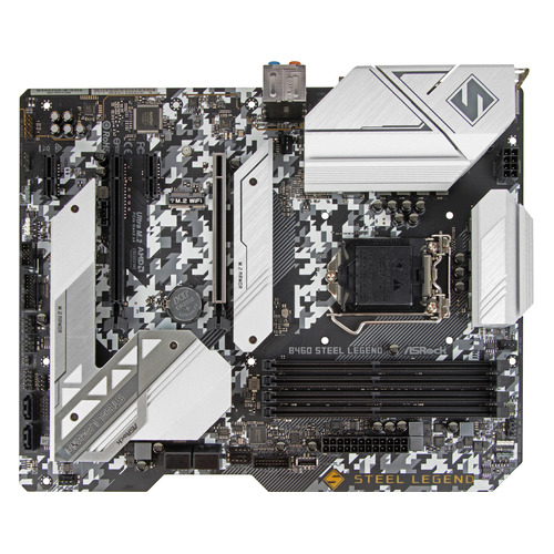Материнская плата ASROCK B460 STEEL LEGEND, LGA 1200, Intel B460, ATX, Ret