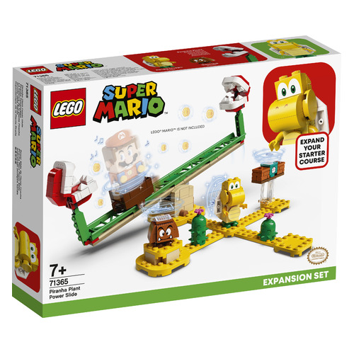 Конструктор Lego Super Mario Мощная атака Растения-пираньи. Дополнительный набор, 71365