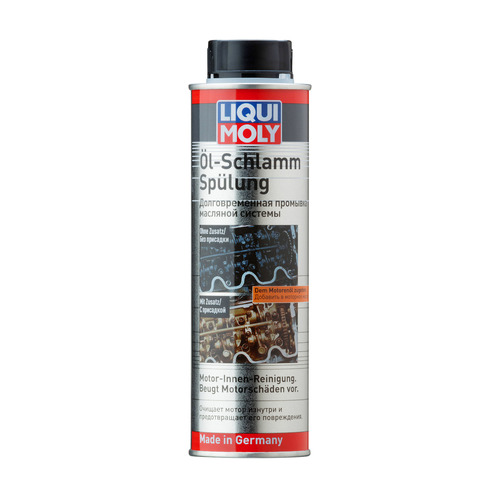 Присадка в масло LIQUI MOLY Oil-Schlamm-Spulung, противоизносная, двигатель, 0.3л, концентрат [1990]