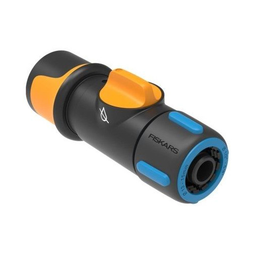 Коннектор Fiskars 1027086 Д.вх.1/2-5/8" черный/синий