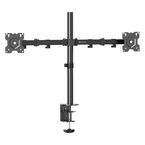 Кронштейн для мониторов ONKRON D221E, до 32", до 16кг, настольный, поворот и наклон, черный