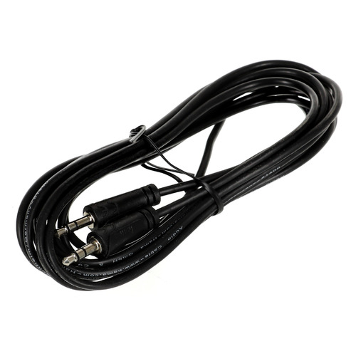 Кабель аудио HAMA H-122309, Jack 3.5 (m) - Jack 3.5 (m) , 3м, черный [00122309]