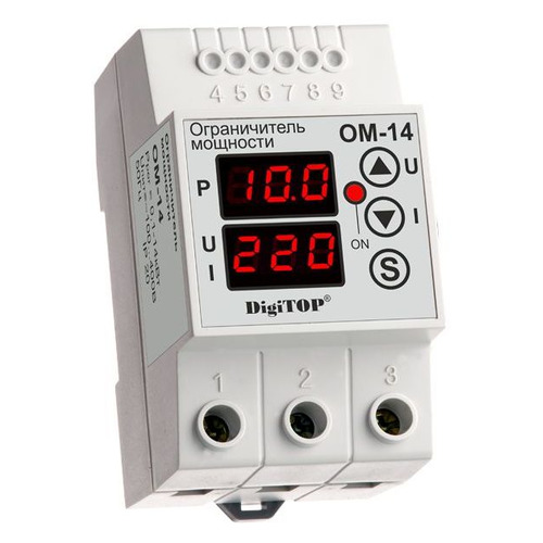 Реле ограничения мощности DIGITOP Ом-14, 1-фазное, 220В