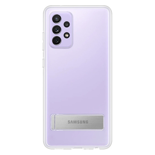 Чехол (клип-кейс) Samsung Clear Standing Cover, для Samsung Galaxy A72, прозрачный [ef-ja725ctegru]
