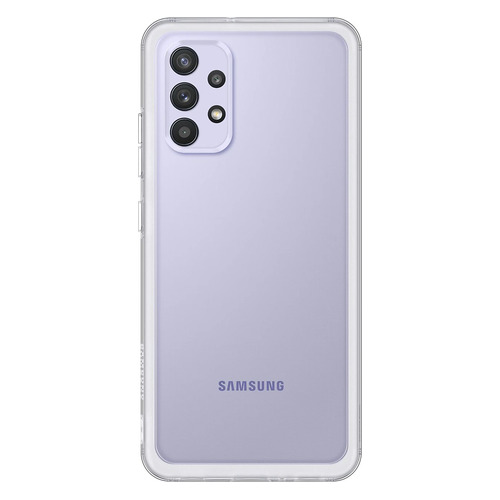 Чехол (клип-кейс) Samsung Soft Clear Cover, для Samsung Galaxy A32, прозрачный [ef-qa325ttegru]