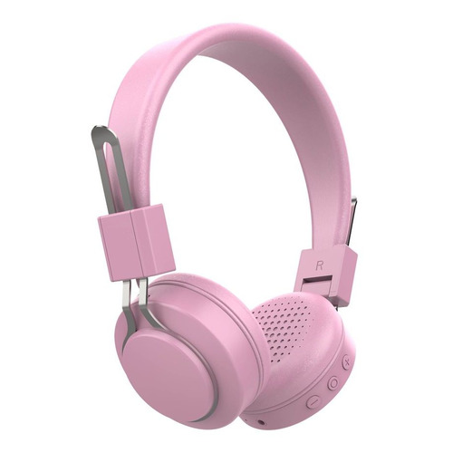 Гарнитура HIPER LIVE QTX4, 3.5 мм/Bluetooth, накладные, розовый [htw-qtx4]