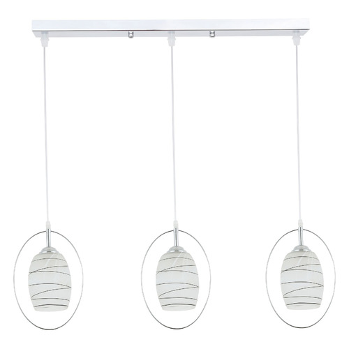Светильник RIVOLI Rachel 9015-203, 3 х 40 Вт, хром