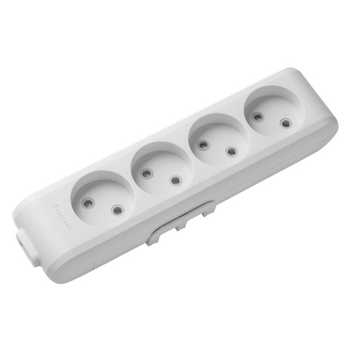 Колодка Panasonic X-tendia WLTB02402WH-RU (4 розетки) белый