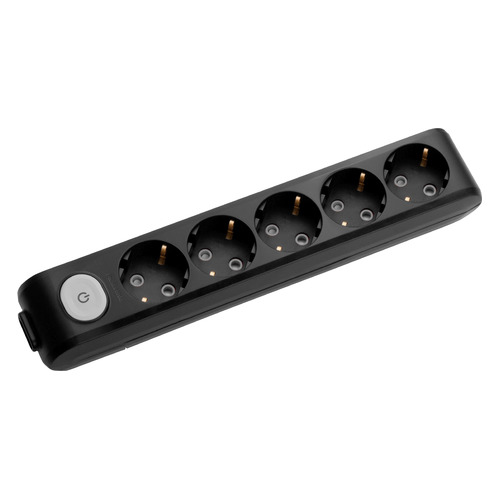 Колодка Panasonic X-tendia WLTA04502BL-RU (5 розеток) черный