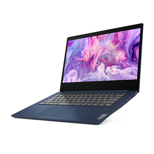 Ноутбук Lenovo IdeaPad 3 14ITL05, 14", IPS, Intel Celeron 6305 1.8ГГц, 8ГБ, 256ГБ SSD, Intel UHD Graphics , noOS, 81X70083RK, синий